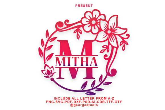 Mitha Monogram Font - Featured Image