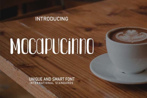 Mocapucinno Font - Featured Image