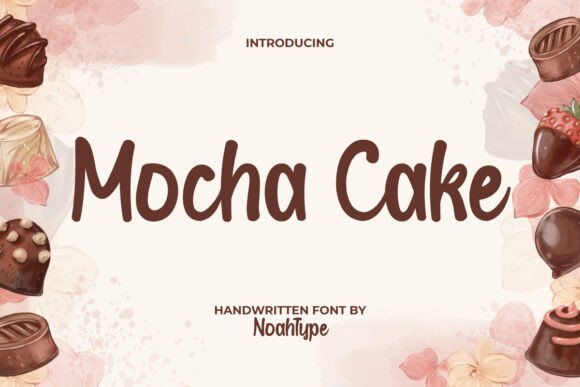 Mocha Cake Font - Featured Image