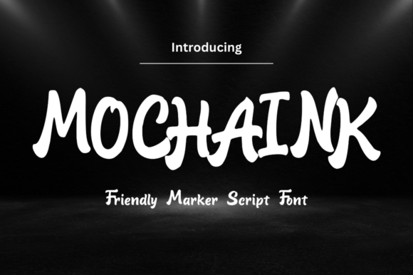 Mocha Ink Font - Featured Image