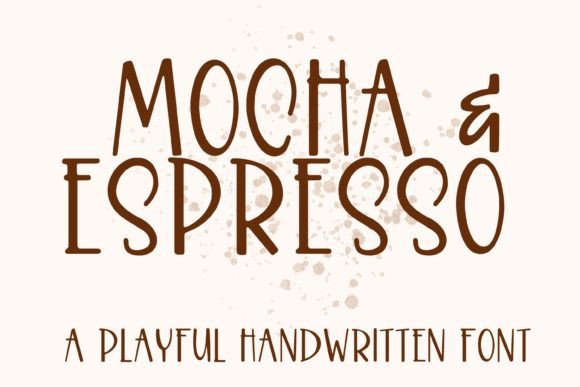 Mocha & Espresso Font - Featured Image