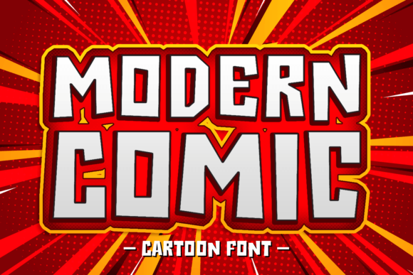 Modern Comic Font - Featured Image