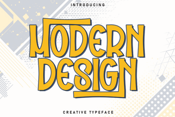 Modern Design Font - Featured Image