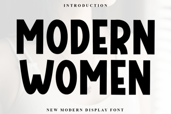Modern Women Font - Featured Image