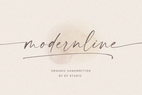 Modernline Font - Featured Image