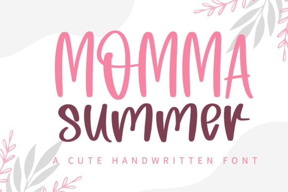 Momma Summer Font - Featured Image