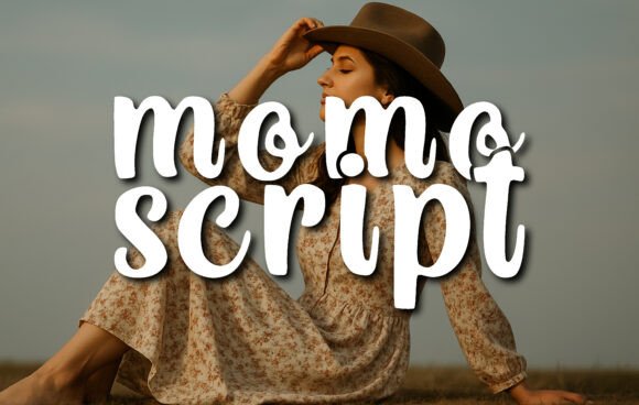 Momo Script Font - Featured Image
