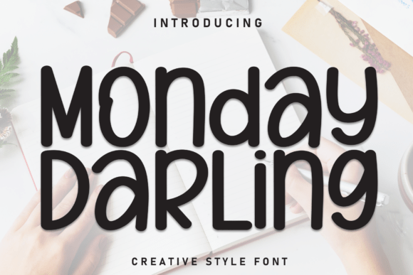 Monday Darling Font - Featured Image