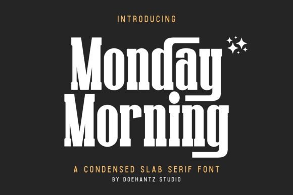 Monday Morning Font - Featured Image