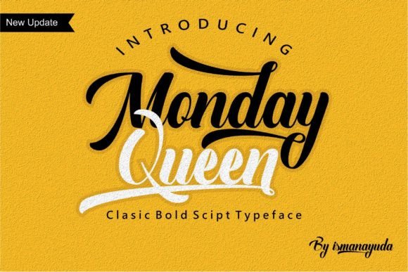 Monday Queen Font - Featured Image
