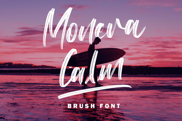 Monera Calm Font - Featured Image