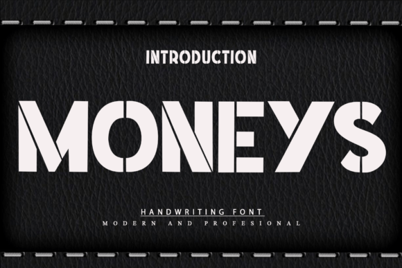 Moneys Font - Featured Image