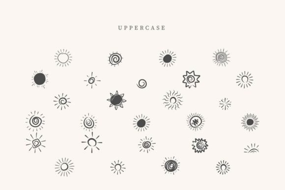 Monogram Sun Font - Featured Image