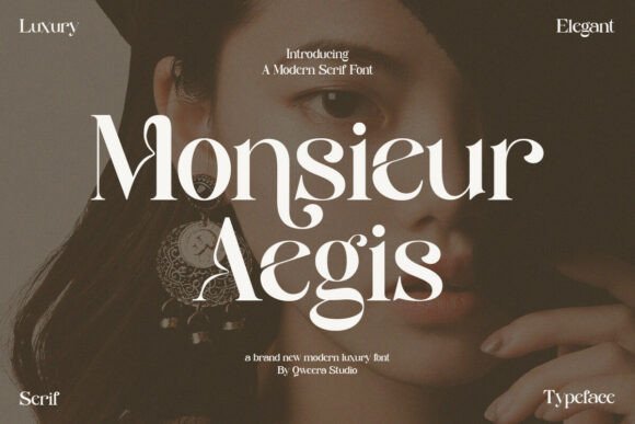 Monsieur Aegis Font - Featured Image