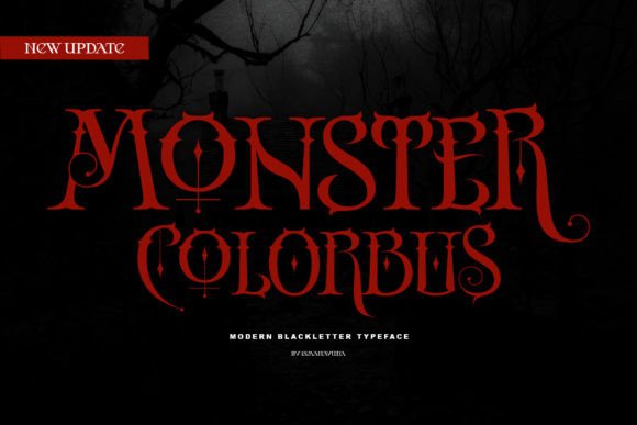 Monster Colorbus Font - Featured Image
