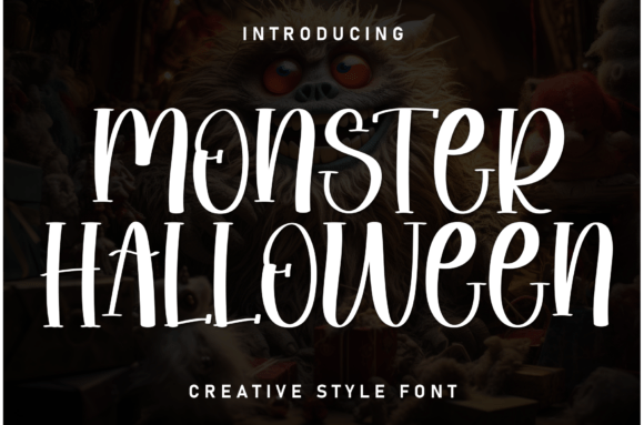 Monster Halloween Font - Featured Image