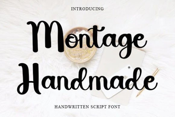 Montage Handmade Font - Featured Image