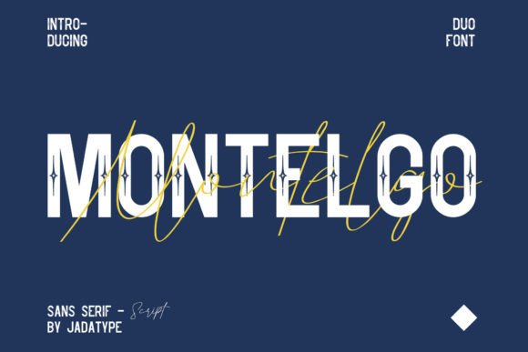 Montelgo Duo Font - Featured Image