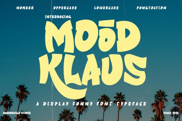 Mood Klaus Font - Featured Image