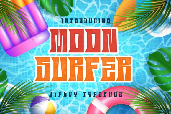 Moon Surfer Font - Featured Image