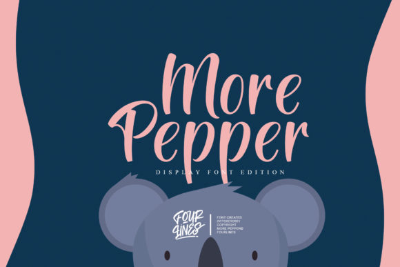 More Pepper Font - Featured Image