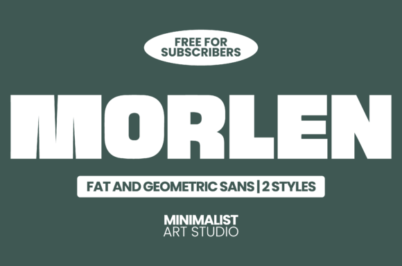 Morlen Regular Font - Featured Image