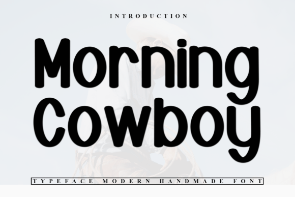 Morning Cowboy Font - Featured Image