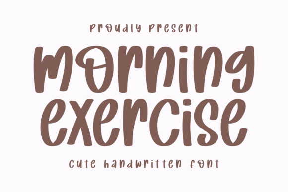 Morning Exercise Font - Featured Image