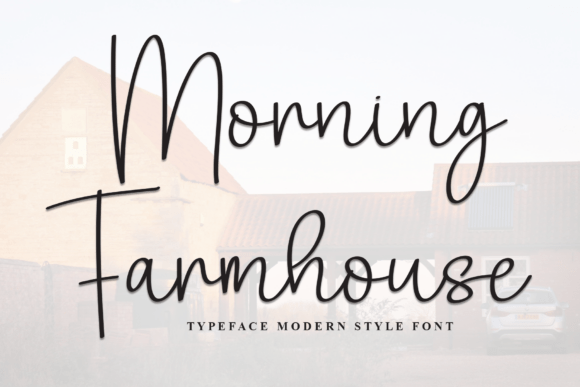 Morning Farmhouse Font - Featured Image