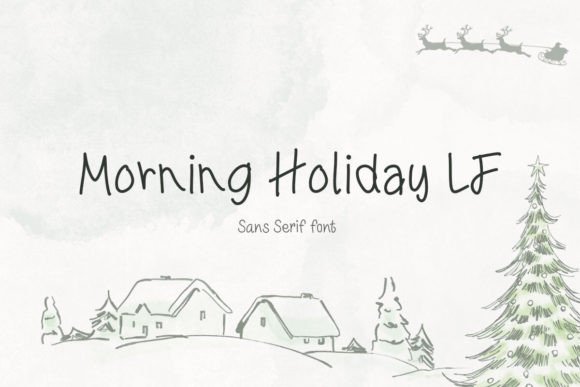 Morning Holiday Lf Font - Featured Image