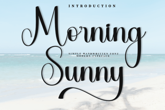 Morning Sunny Font - Featured Image