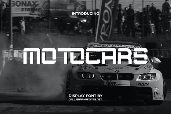 Motocars Font - Featured Image