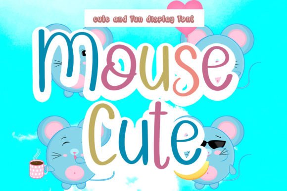 Mouse Cute Font - Featured Image