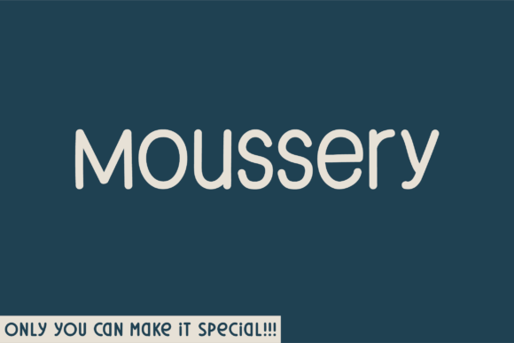 Moussery Rounded Font - Featured Image