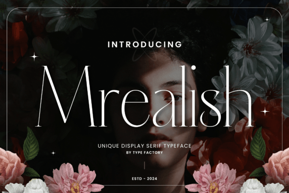 Mrealish Font - Featured Image