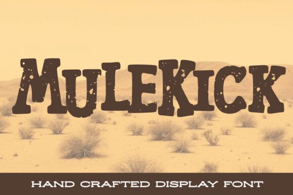Mulekick Font - Featured Image