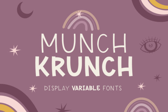 Munch Krunch Font - Featured Image