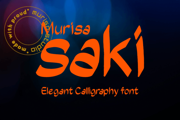 Murisa Saki Font - Featured Image