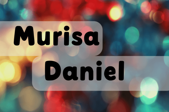Murisadaniel Regular Font - Featured Image