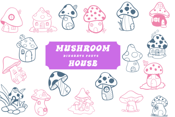 Mushroom House Font - Featured Image