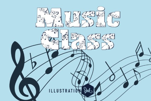 Music Class Font - Featured Image