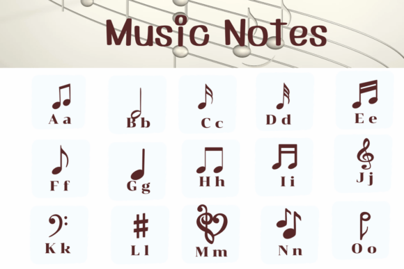 Music Notes Font - Featured Image