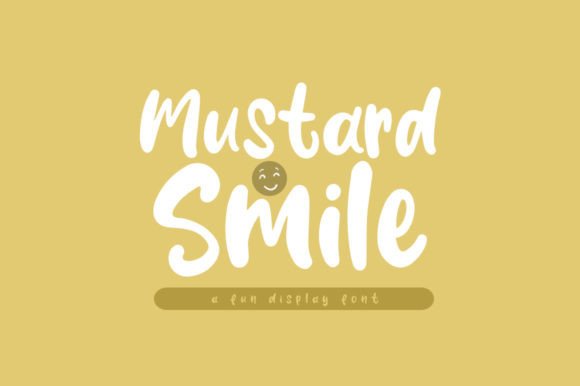 Mustard Smile Font - Featured Image