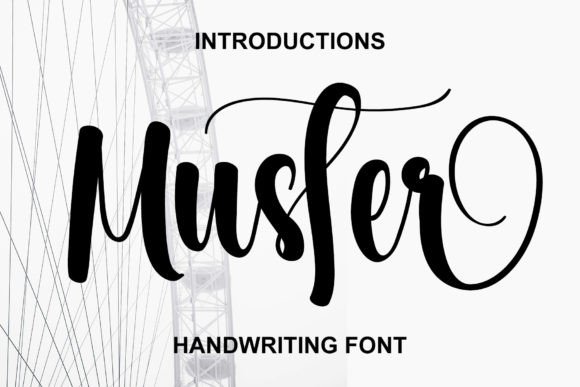 Muster Font - Featured Image