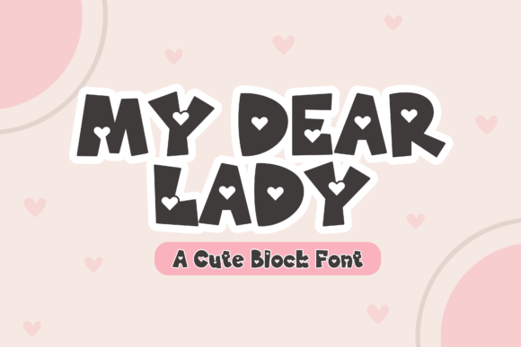 My Dear Lady Font - Featured Image