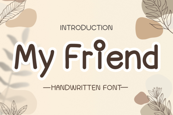 My Friend Font - Featured Image