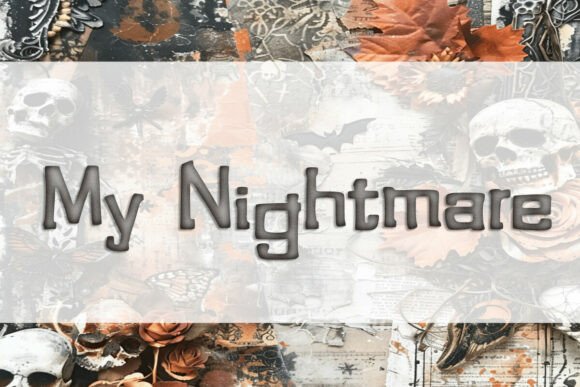 My Nightmare Font - Featured Image