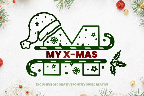 My X-mas Font - Featured Image