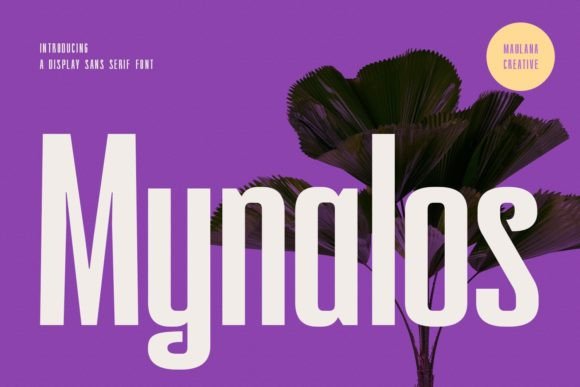 Mynalos Font - Featured Image