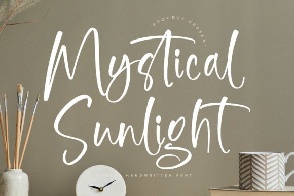 Mystical Sunlight Font - Featured Image